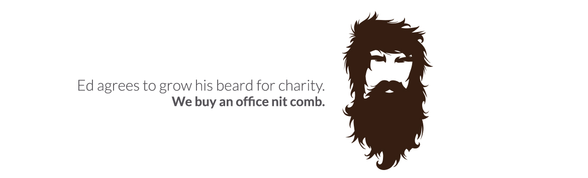 Ed charity beard (August 2012)